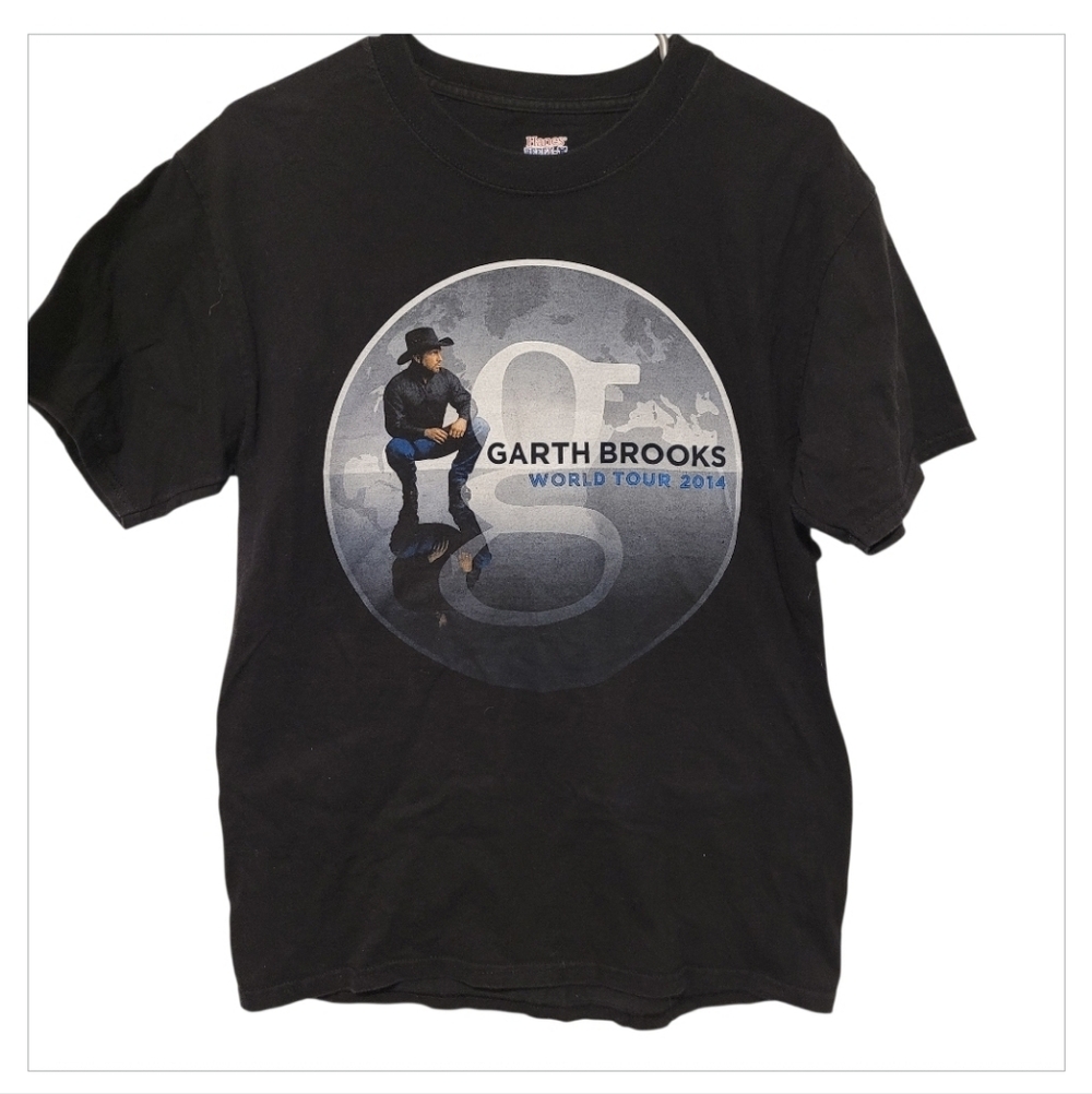 Garth Brooks World Tour 2014 T Shirt Medium Country Concert Tee